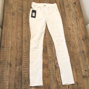 Rag and Bone High Rise Skinny Jeans
